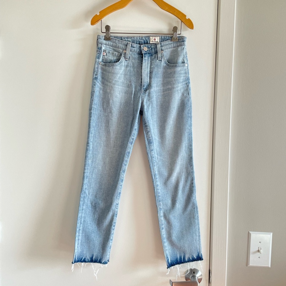 AG Women's Isabelle High Rise Straight Leg Jean